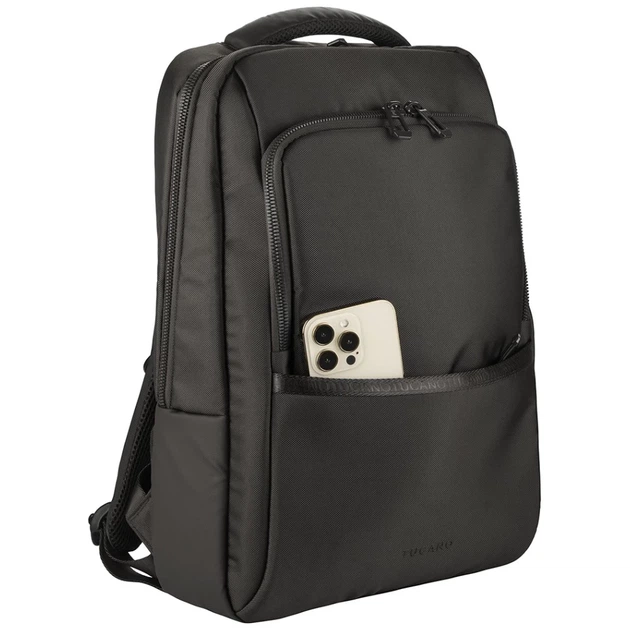 Рюкзак Tucano Planet Lunar для ноутбука 15.6"/MacBook Pro 16" Black (BKLUN15-BK) - Фото 4 Рюкзак Tucano Planet Lunar для ноутбука 15.6"/MacBook Pro 16" Black (BKLUN15-BK) - изображение 4
