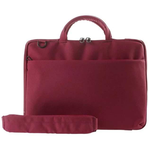Сумка Tucano Darkolor Slim Bag для ноутбука 13"/14" Red (BDA1314-R) - Фото 4 Сумка Tucano Darkolor Slim Bag для ноутбука 13"/14" Red (BDA1314-R) - изображение 4