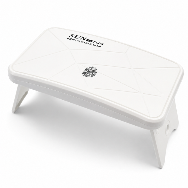Лампа міні Sun 14 Plus UV/LED 60W (біла) для гель-лаку та манікюру на USB - зображення 5