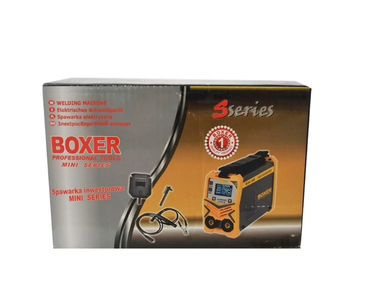 Инверторный сварочный аппарат Boxer 300 А IGBT MMA Lift TIG с LCD дисплеем для электродов 1,6–4 мм - изображение 13
