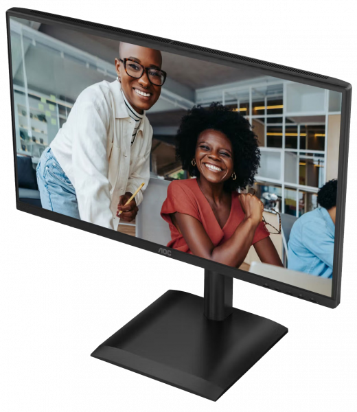 Монитор 23.8" aoc 24e4cv Black - изображение 5