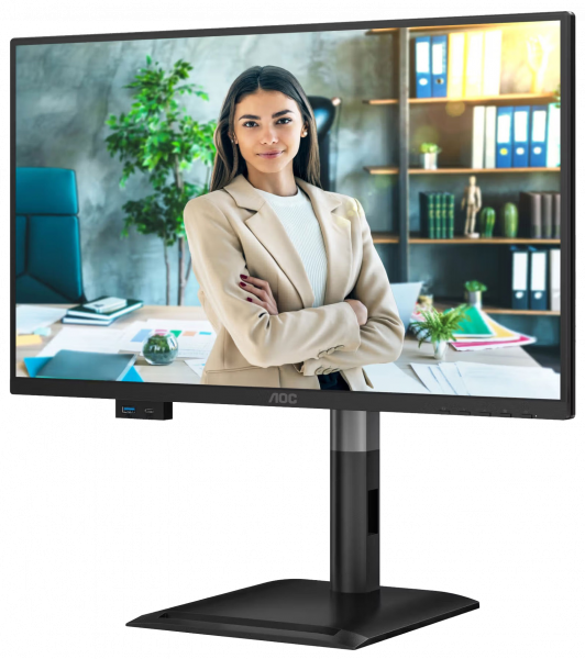 Монитор 23.8" aoc 24p4cv Black - изображение 3