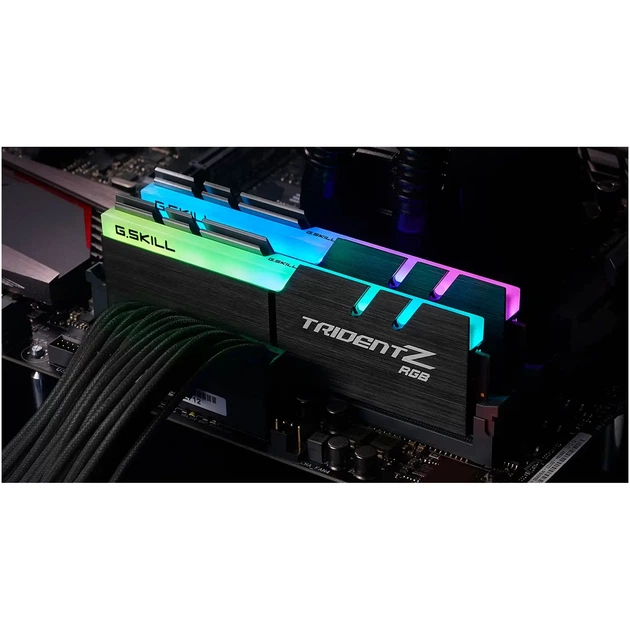 Модуль пам'яті G.SKILL Trident Z RGB for AMD DDR4-3200 16GB (2x8GB) CL16-18-18-38 (F4-3200C16D-16GTZRX) - зображення 3