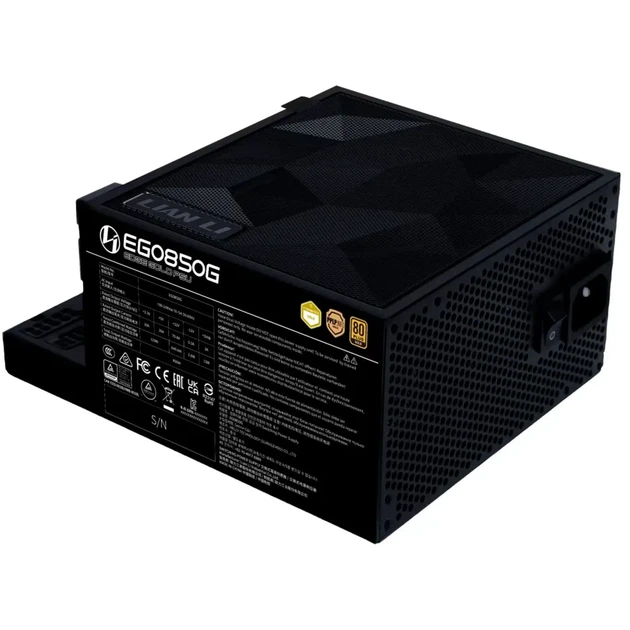 Блок питания Lian Li Edge Gold 850W Black (G9P.EG0850G.B000.EU) - изображение 7