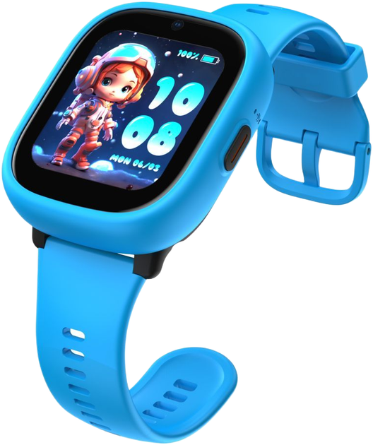 Детские смарт-часы Lagenio 4G Kids Watch K3 Blue (6978636410071) - изображение 3
