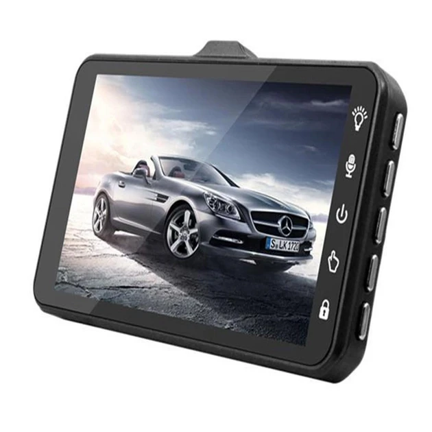 Відеореєстратор автомобільний на дві камери Full HD з сенсорним екраном 4 дюйми та датчиком удару (582194) - зображення 7