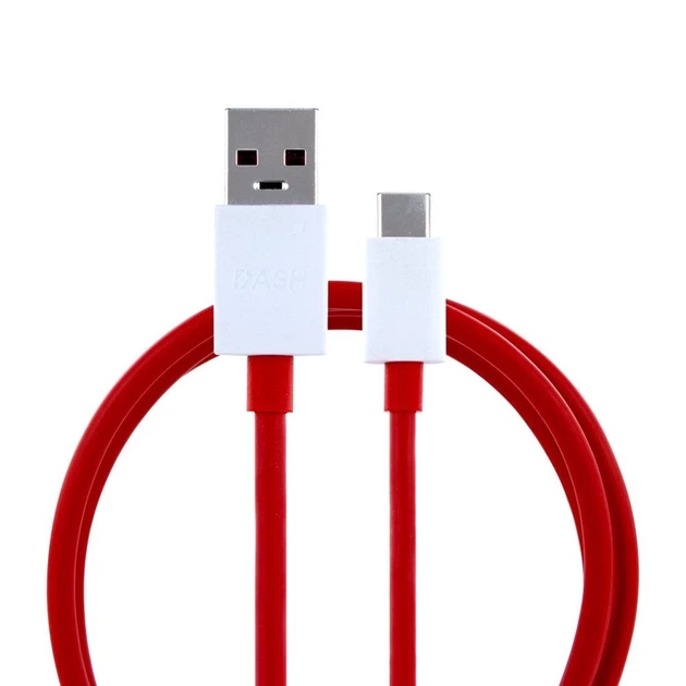 Кабель USB A to USB C OnePlus D301 4A 1м Red (5903396200137) - Фото 1 Кабель USB A to USB C OnePlus D301 4A 1м Red (5903396200137) - изображение 1