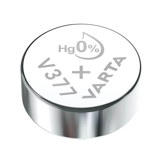 Батарея Varta V377 (SR66) 24mAh 1.55V 1 шт (4008496245932) - Фото 2 Батарея Varta V377 (SR66) 24mAh 1.55V 1 шт (4008496245932) - зображення 2