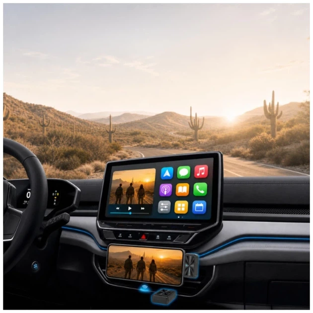 Адаптер 4smarts Screen Mirroring CarPlay Black (4252011914159) - зображення 4