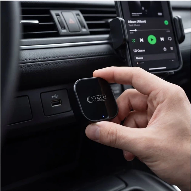 Адаптер Tech-Protect Ultraboost CA01 Apple CarPlay / Android Auto USB Bluetooth 5.4 Black (5906302323876) - Фото 7 Адаптер Tech-Protect Ultraboost CA01 Apple CarPlay / Android Auto USB Bluetooth 5.4 Black (5906302323876) - изображение 7