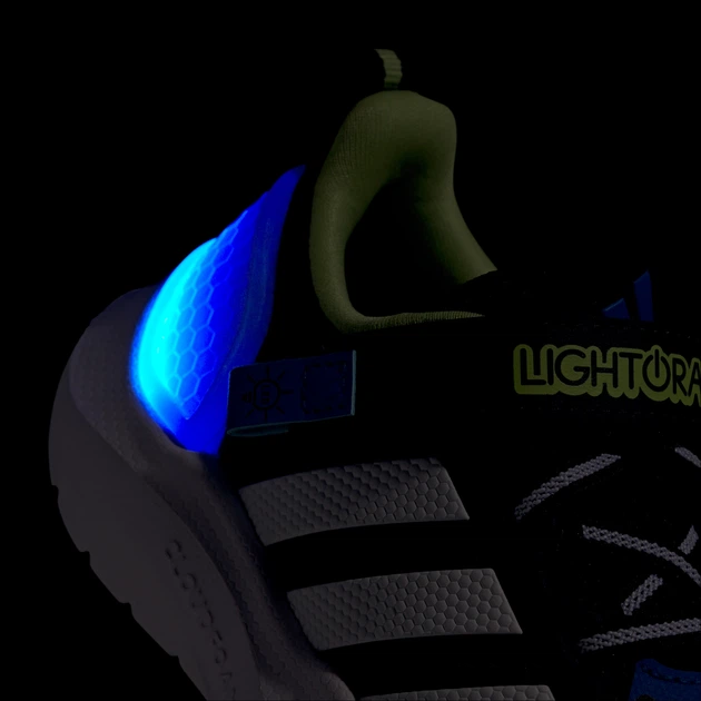 Детские кроссовки LIGHTORAMA INFANTS adidas KJ9716 (26.5 EUR) черный (4068819839682) - изображение 12