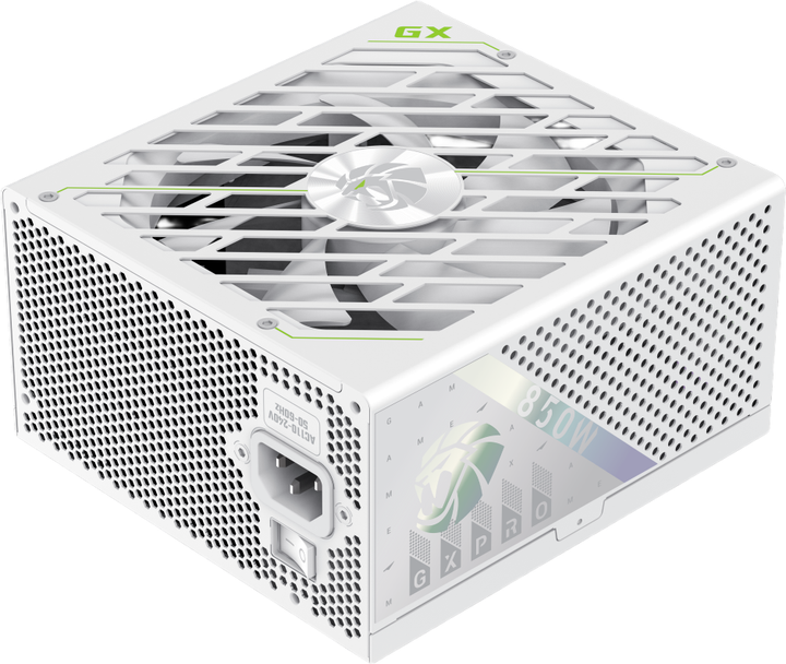 Zasilacz GameMax GX PRO 850G WH - Zdjęcie 2 Zasilacz GameMax GX PRO 850G WH - obraz 2