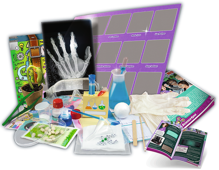 Набір для наукових експериментів Trefl Science 4 You Жінки у світі науки (61937) (5900511619379) - зображення 2