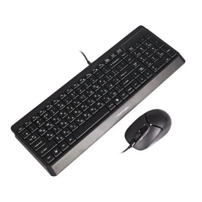 Комплект A4Tech F1512 Black (4711421957939) - зображення 4
