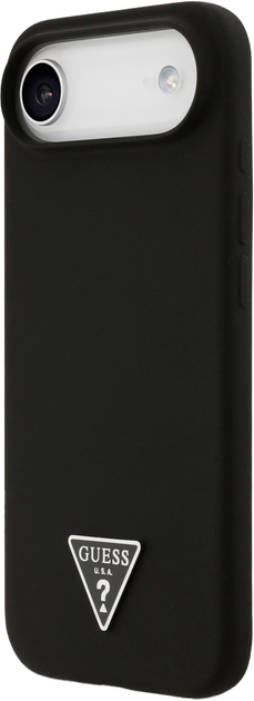 Панель Guess Triangle Logo MagSafe для Apple iPhone Air Black (3666339517120) - зображення 2