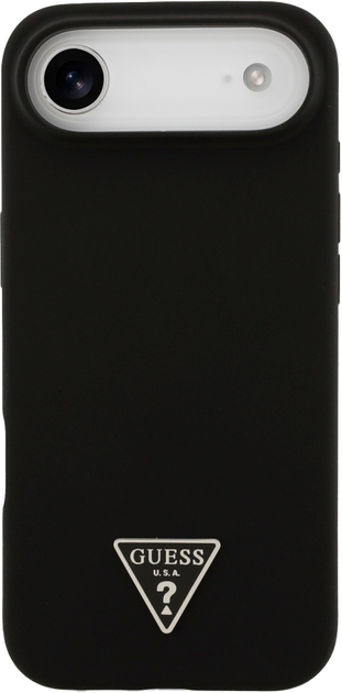Панель Guess Triangle Logo MagSafe для Apple iPhone Air Black (3666339517120) - зображення 3