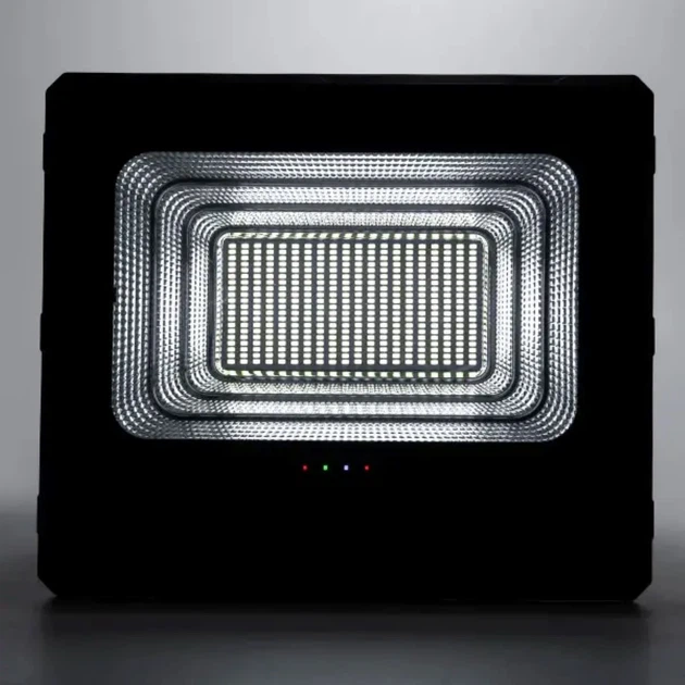 Уличный прожектор LED 418 SMD 500 Вт с солнечной панелью IP66 черный - изображение 3
