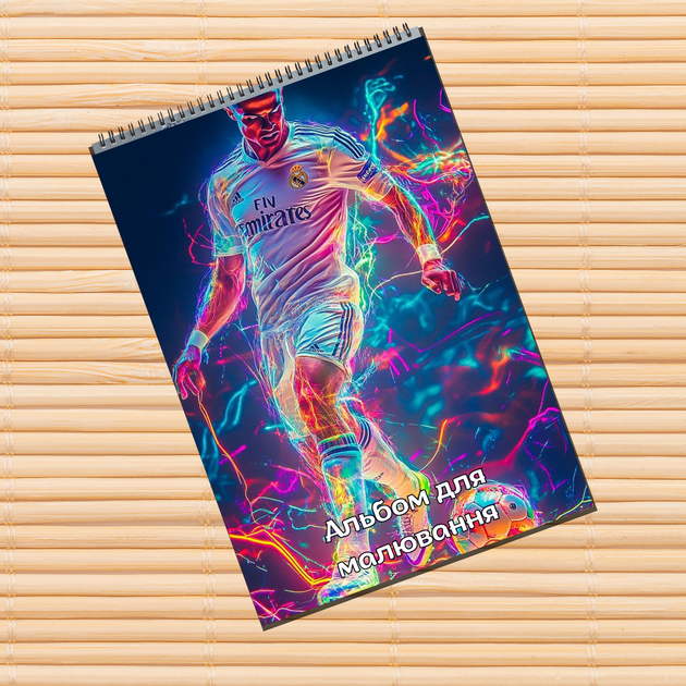 Альбом для рисования Криштиану Роналду Cristiano Ronaldo (31534) - Фото 1 Альбом для рисования Криштиану Роналду Cristiano Ronaldo (31534) - изображение 1