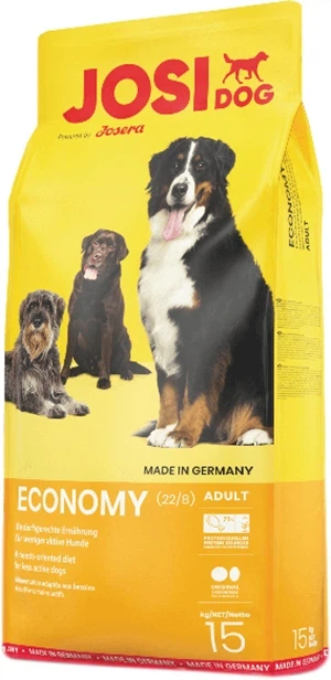 Сухий корм для дорослих собак JosiDog Economy з помірною активністю 15 кг + 3 кг ( у подарунок) - Фото 1 Сухий корм для дорослих собак JosiDog Economy з помірною активністю 15 кг + 3 кг ( у подарунок) - зображення 1