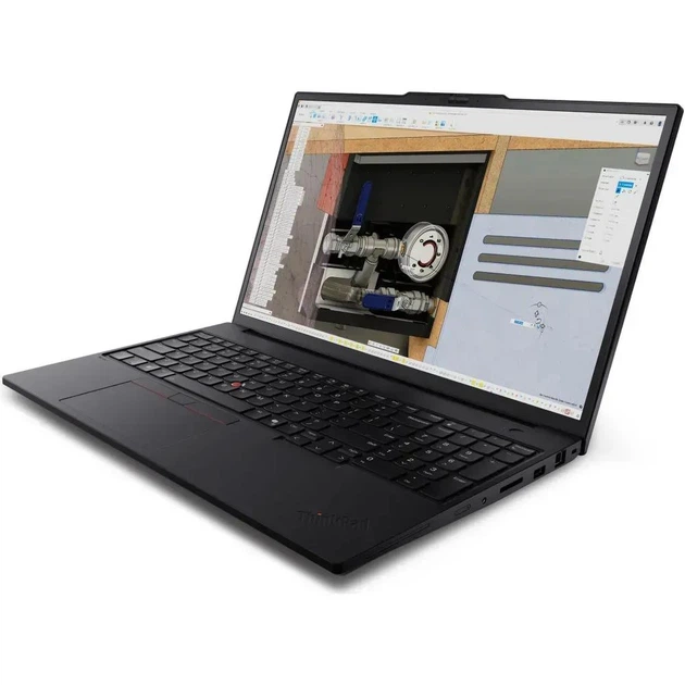 Ноутбук Lenovo ThinkPad P16v Gen 3 (21RSOJJQ4PB), Intel Core Ultra 7 255H / 16" / RAM 96 ГБ DDR5 / SSD 6 ТБ / RTX PRO 2000 / Windows 11 Pro / Чорний - изображение 4