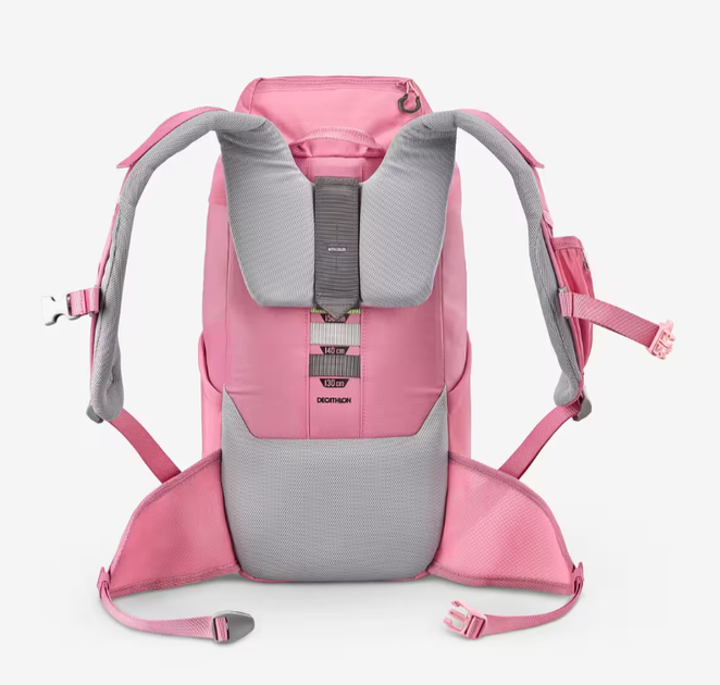 Дитячий Туристичний (Похідний) Рюкзак QUECHUA MH500 18л 47 х 20 х 22см Рожевий - Фото 5 Дитячий Туристичний (Похідний) Рюкзак QUECHUA MH500 18л 47 х 20 х 22см Рожевий - зображення 5