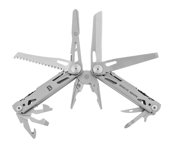 Мультитул Badger Outdoor Torrent 15 Инструментов Серия BO-MT-TRT - изображение 10