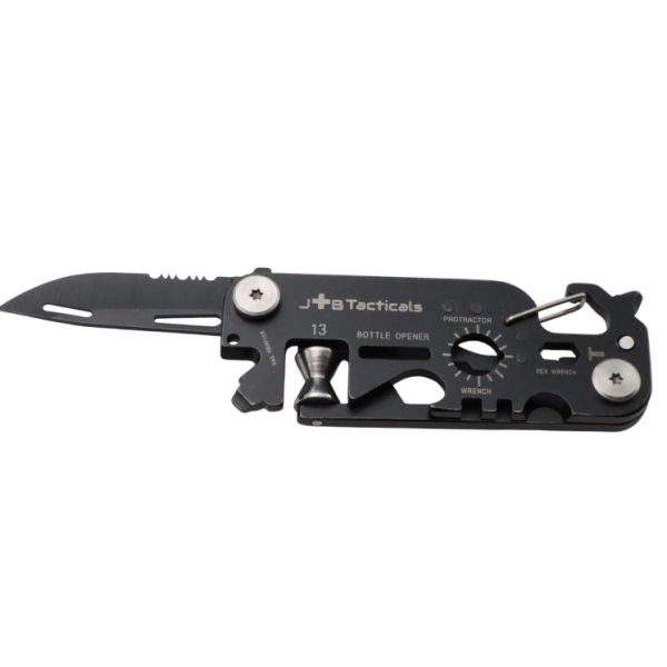 Мультитул JB Tacticals EDC 25в1 JB-18 Карта с Инструментами в Форме Винтовки - изображение 5