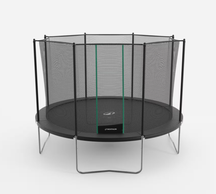 Уличный Батут DOMYOS с защитной сеткой Диаметр 360 см Черный - Фото 1 Уличный Батут DOMYOS с защитной сеткой Диаметр 360 см Черный - изображение 1