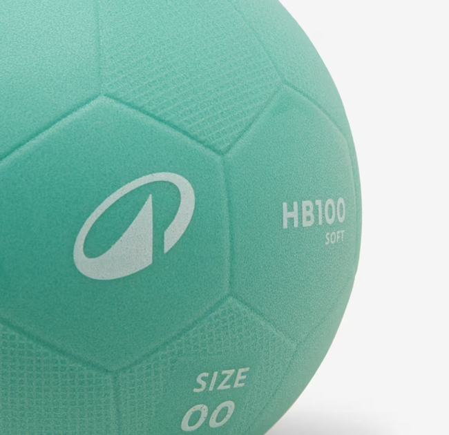 Пляжный Гандбольный Мяч KIPSTA H500 BEACH №00 Бирюзовый - изображение 2