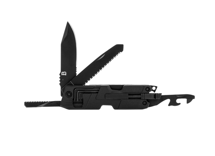 Мультитул Badger Outdoor Bolt 23 Інструментів Нейлонова Кобура Чорний BO-FKN-BLT - зображення 6