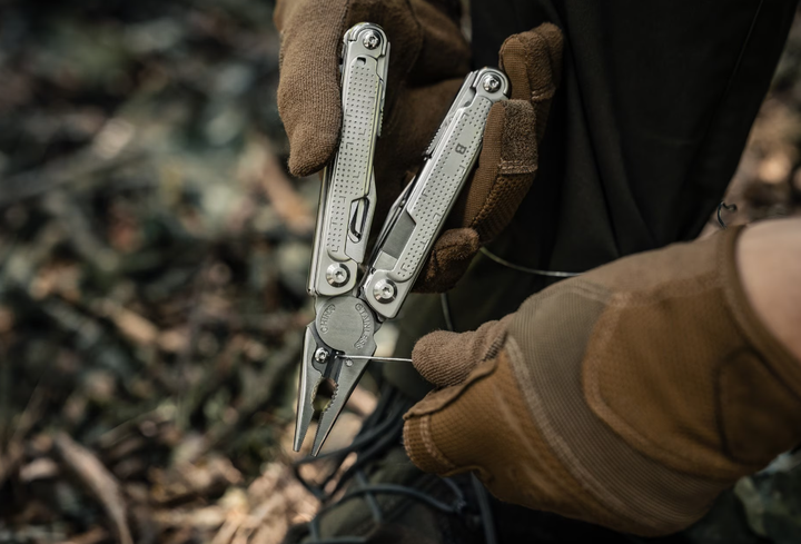Мультитул Badger Outdoor Splinter 17 Інструментів Нейлоновий Чохол Сірий BO-MT-SLR - зображення 10