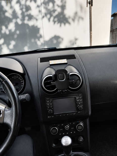 Держатель телефона для Nissan Qashqai J10 (Комлект: основа для панели Qashqai J10 + держатель HOCO H75). - изображение 8