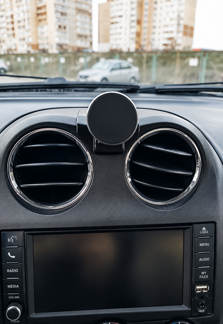 Тримач телефону для Jeep Compass 2010-2016 (Комлект: основа для панелі Jeep Compass + тримач магнітний). - Фото 1 Тримач телефону для Jeep Compass 2010-2016 (Комлект: основа для панелі Jeep Compass + тримач магнітний). - зображення 1