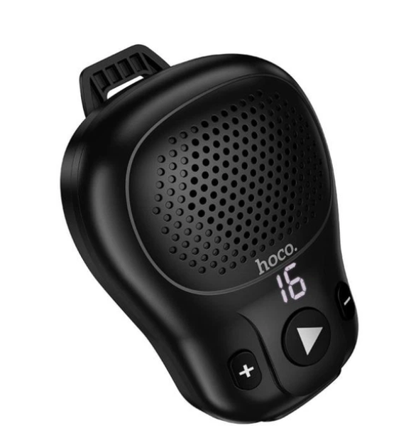 Портативная Bluetooth колонка HOCO HC44 Star 2W, беспроводная акустика Bluetooth 6.0, IPX6, клипса для крепления, чёрная - Фото 1 Портативная Bluetooth колонка HOCO HC44 Star 2W, беспроводная акустика Bluetooth 6.0, IPX6, клипса для крепления, чёрная - изображение 1