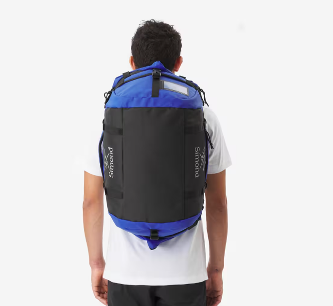Спортивна Дорожня Сумка/Рюкзак для Трекінгу SIMOND 40-60л 55 x 40 x 32см Синій - Фото 6 Спортивна Дорожня Сумка/Рюкзак для Трекінгу SIMOND 40-60л 55 x 40 x 32см Синій - зображення 6