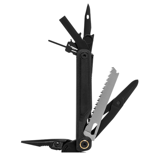 Мультитул из Порошковой Стали CPM MagnaCut Leatherman Wave Alpha Canyonland 16 Инструментов Черный (833334) - изображение 7