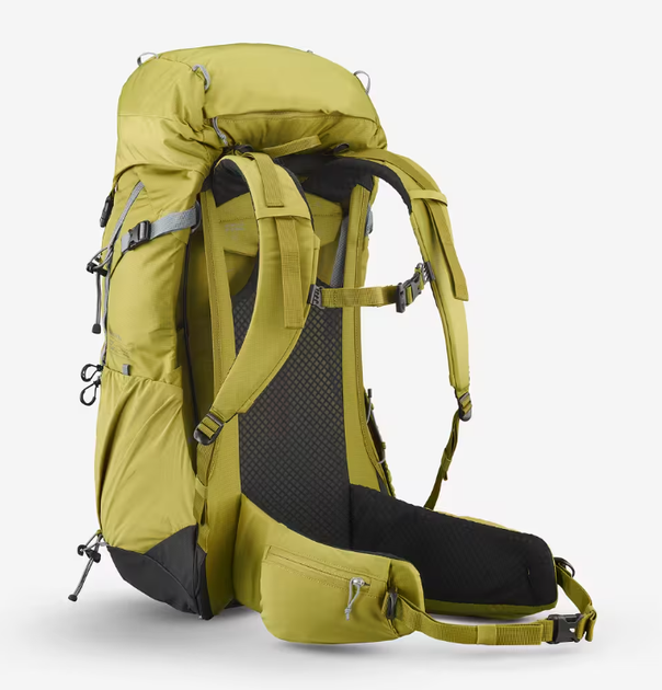 Туристический Рюкзак QUECHUA MH500 38л 62см x 30см x 31см Желтый Совместимые с Питьевой Системой - Фото 3 Туристический Рюкзак QUECHUA MH500 38л 62см x 30см x 31см Желтый Совместимые с Питьевой Системой - изображение 3