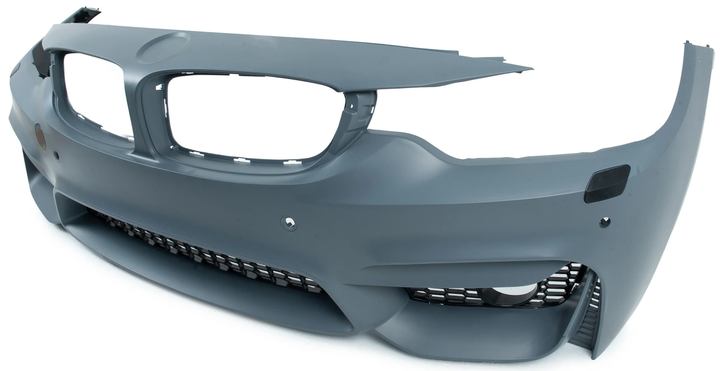 Передний бампер в стиле M4 F82 для BMW 4 серия F32/F33/F36 2012-2020 гг - изображение 4