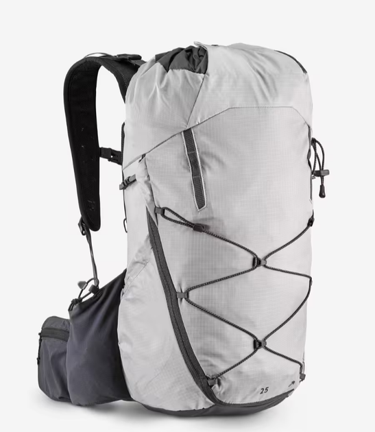 Туристичний Рюкзак QUECHUA MH900 25л 45 х 25 х 15 см Білий Сумісні з Питною Системою - зображення 4