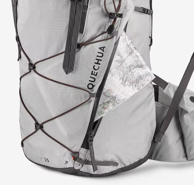 Туристичний Рюкзак QUECHUA MH900 25л 45 х 25 х 15 см Білий Сумісні з Питною Системою - зображення 7