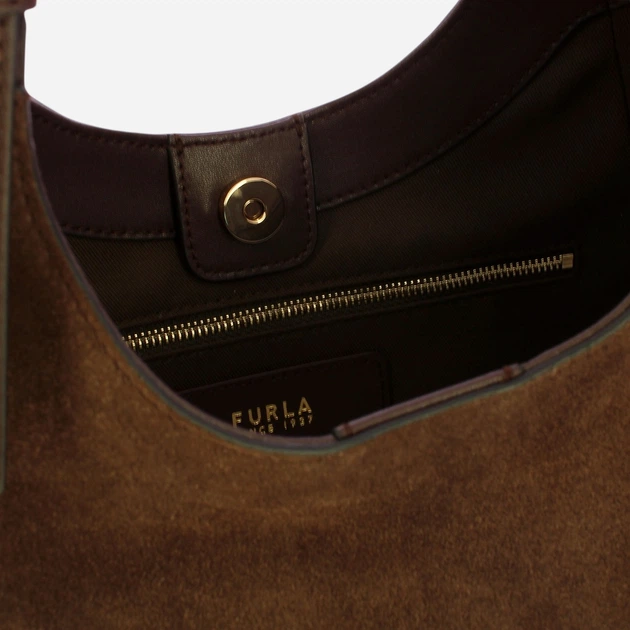 Torebka shopper damska skórzana Furla WB02012BX40183244S1007 Brązowa (800070360636) - obraz 4
