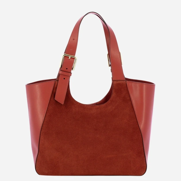 Torebka shopper damska skórzana Furla WB02012BX40184996S1007 Czerwona (800070360637) - obraz 2