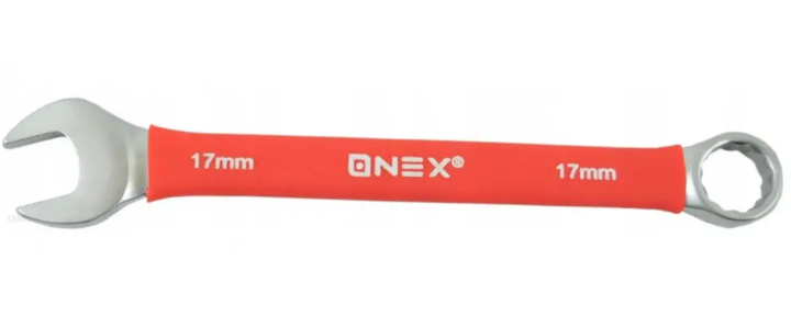 Набор комбинированных гаечных ключей ONEX OX3226 17 шт 6–32 мм с резиновыми ручками в тканевом чехле Cr V для авто и мастерской - изображение 6