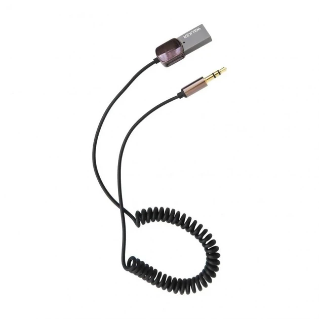 Аудио-адаптер WALKER BTA-505 Bluetooth USB на мини Джек 3.5мм металл/пластик черный/серый - изображение 2