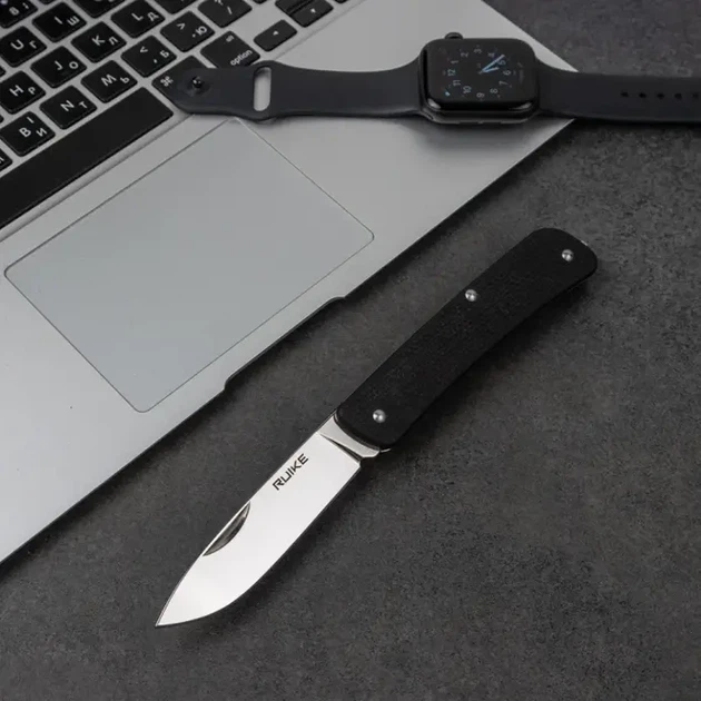Багатофункціональний ніж Ruike Criterion S11, (5.3 см) 12C27 / G10 чорний - изображение 7