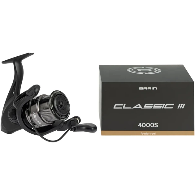 Катушка Brain Classic III Feeder 4000S 4+1BB 4.9:1 - Фото 6 Катушка Brain Classic III Feeder 4000S 4+1BB 4.9:1 - изображение 6