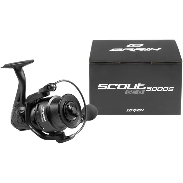 Катушка Brain Scout SE-B (new logo) 5000S 8+1BB 4.9:1 Black - изображение 6