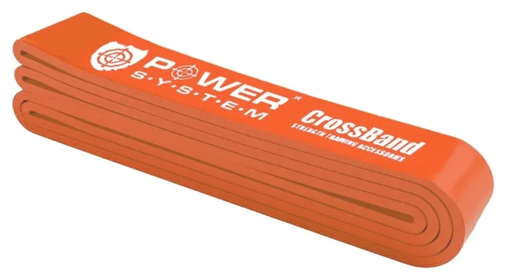 Еспандер-петля (гумка для фітнесу та кроссфіту) Power System PS-4052 CrossFit Level 2 Orange (опір 10-35 кг) (PP_PS-4052_Orange) - зображення 4