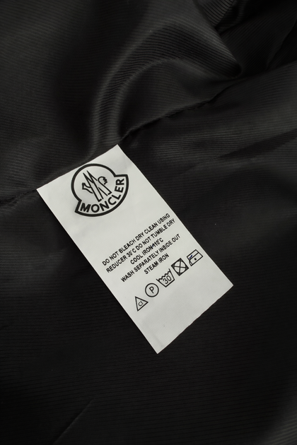 Куртка Moncler, чоловіча, чорний, розмір XL - Фото 8 Куртка Moncler, чоловіча, чорний, розмір XL - изображение 8