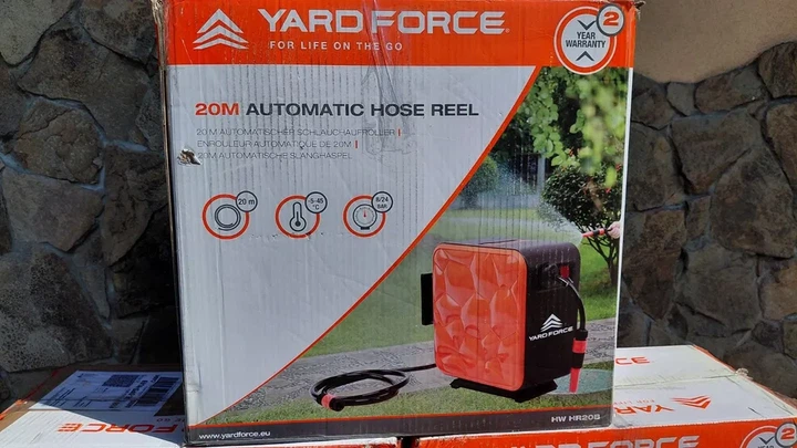 Автоматична катушка для шланга Yard Force HW HR20B (20 м) - Фото 5 Автоматична катушка для шланга Yard Force HW HR20B (20 м) - зображення 5